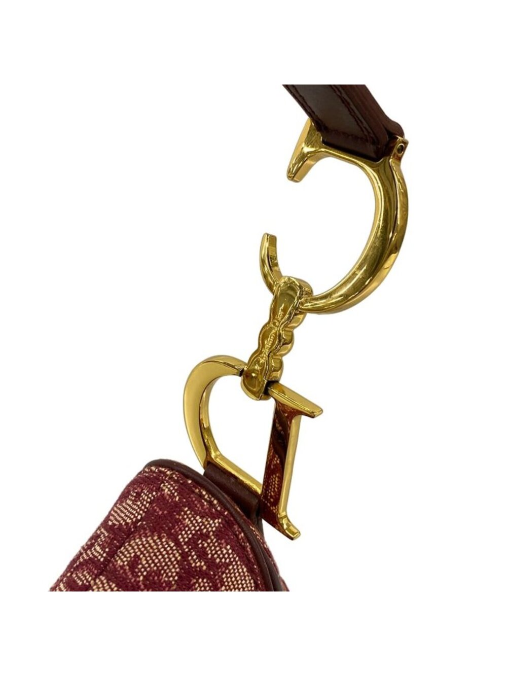 Dior Shoulder Bag Trotter Beige Red - Picture 15 of 16
